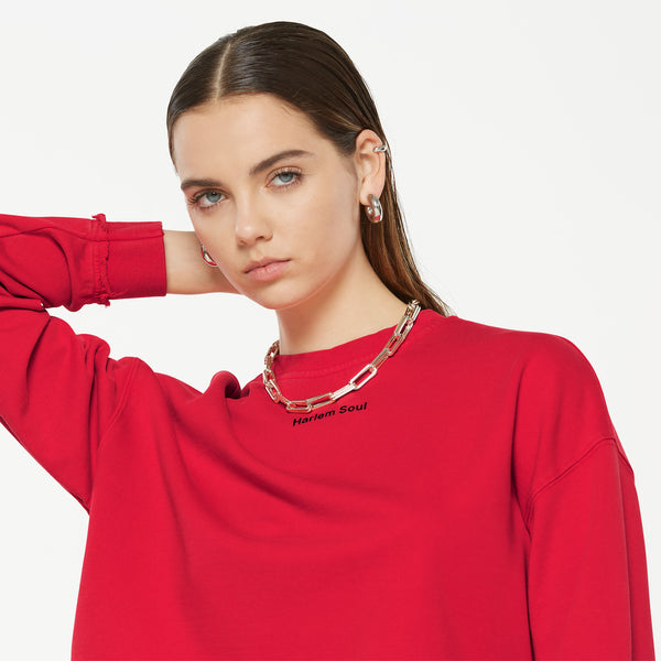 LO-LA Cropped Sweatshirt printed glory