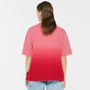 PAU-LA T-Shirt Oversized Dip Dyed glory