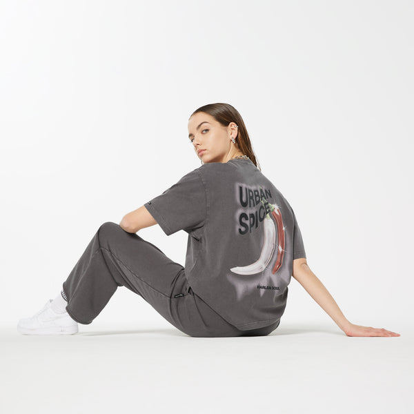 GI-LLY T-Shirt printed asphalt
