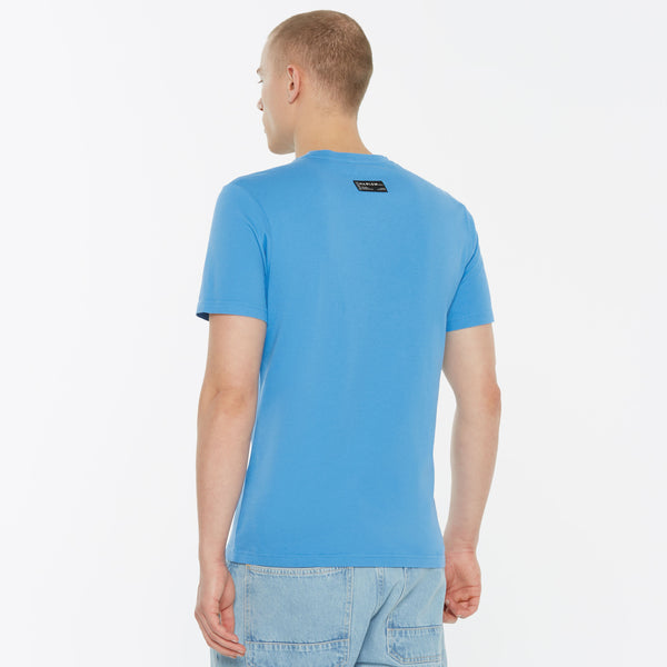 MEL-BOURNE T-Shirt Printed electro blue