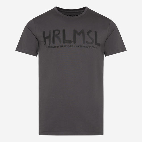 MEL-BOURNE T-Shirt Printed asphalt