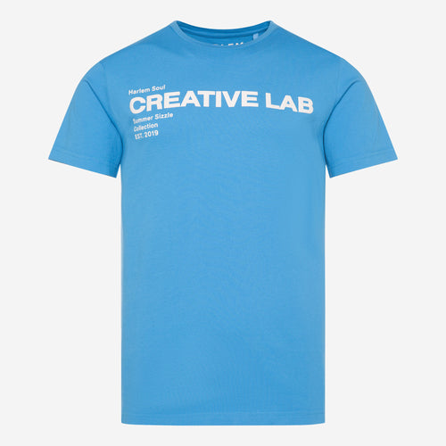 MEL-BOURNE T-Shirt Printed electro blue