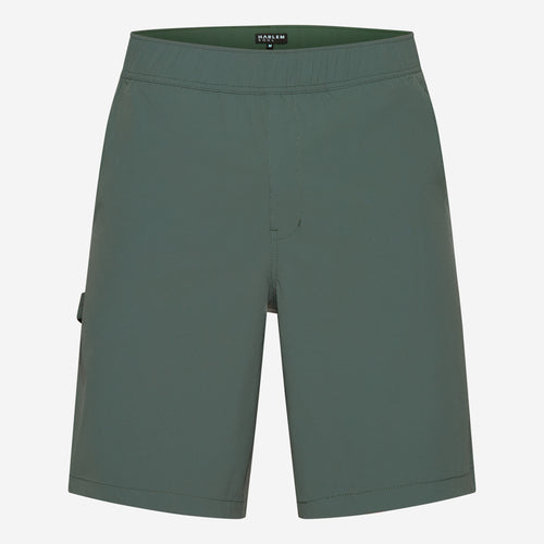 NI-GEL Nylon Shorts dark green