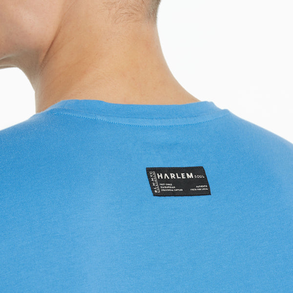 MEL-BOURNE T-Shirt Printed electro blue