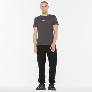 GE-NT T-Shirt Printed asphalt