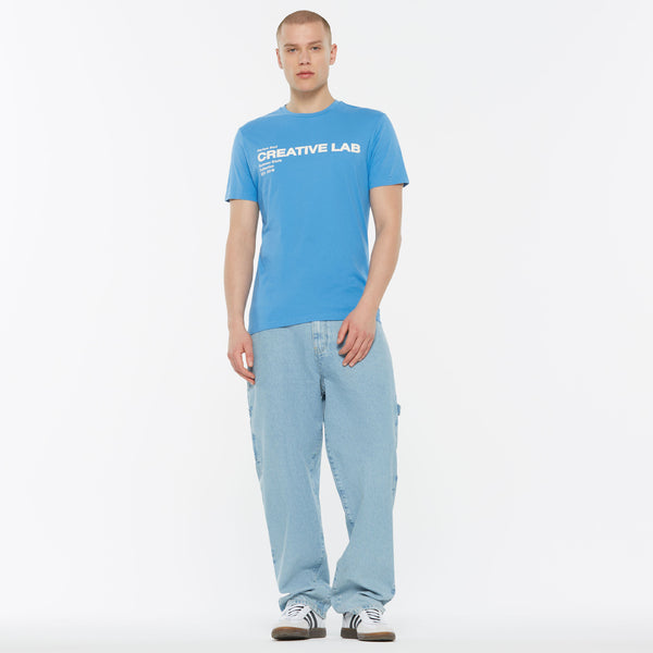 MEL-BOURNE T-Shirt Printed electro blue