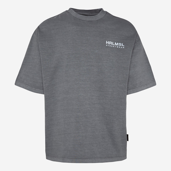 JO-HN T-Shirt Oversized printed asphalt