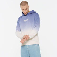 MON-TEL Hoodie Dip Dyed printed violet