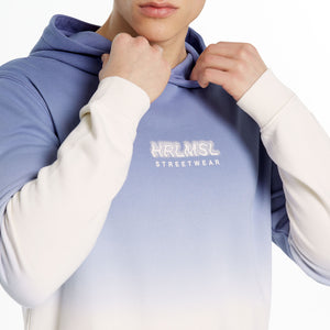 MON-TEL Hoodie Dip Dyed printed violet