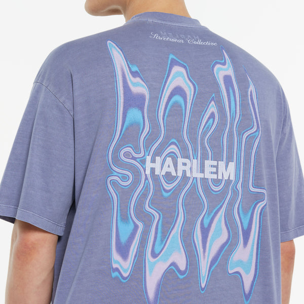 JO-HN T-Shirt Oversized printed violet