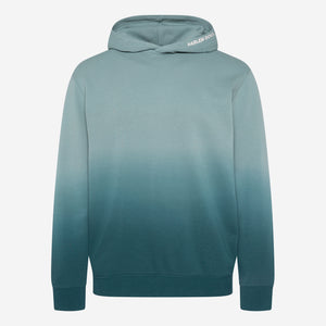 MON-TEL Hoodie Dip Dyed printed fog blue