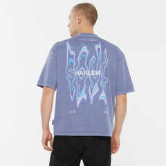 JO-HN T-Shirt Oversized printed violet