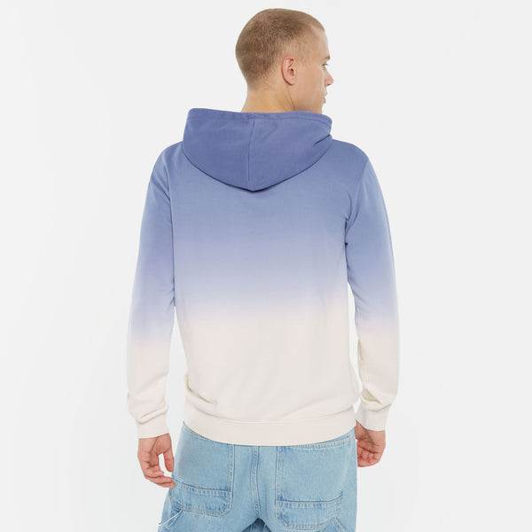 MON-TEL Hoodie Dip Dyed printed violet