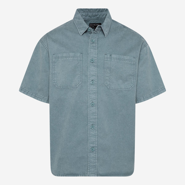 SO-NNY Kurzarmhemd fog blue