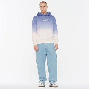 MON-TEL Hoodie Dip Dyed printed violet