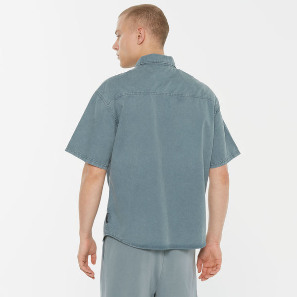 SO-NNY Kurzarmhemd fog blue