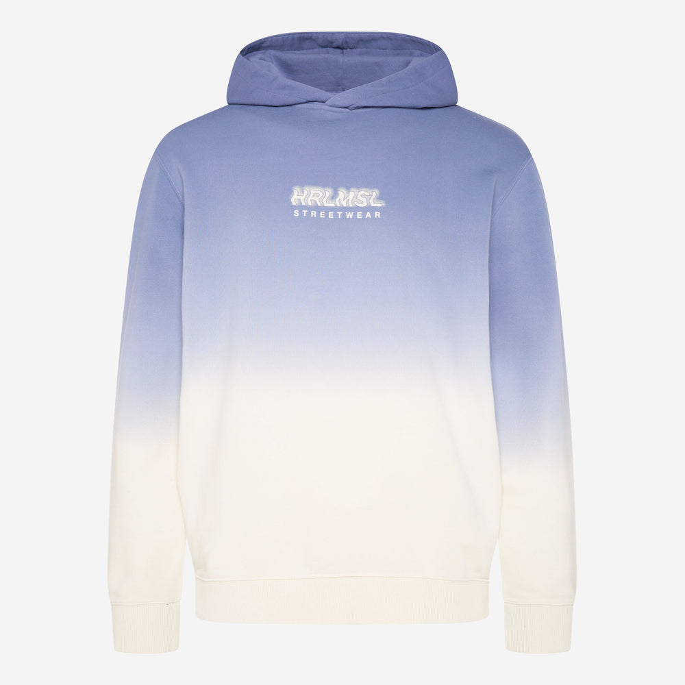 MON-TEL Hoodie Dip Dyed printed violet