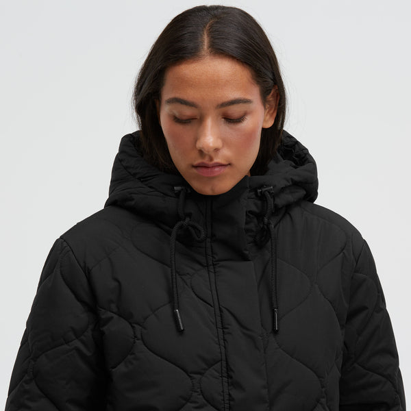CA:RO Puffer Coat black