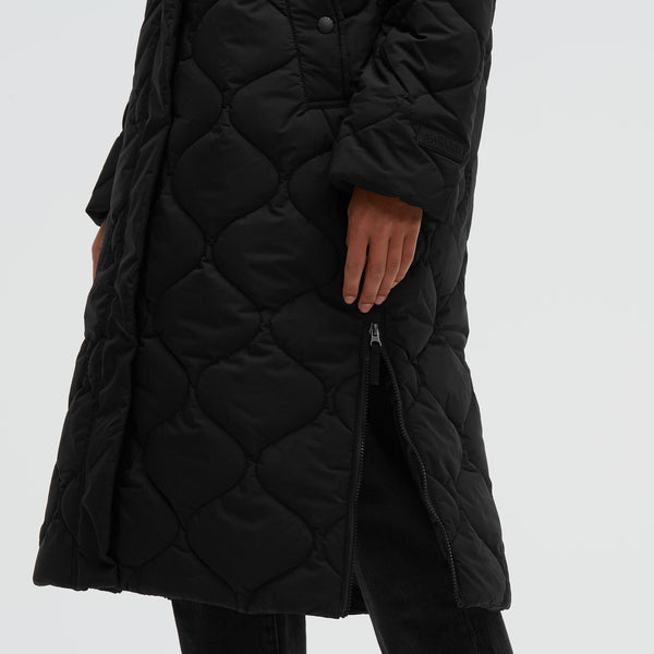 CA:RO Puffer Coat black