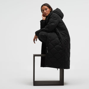 CA:RO Puffer Coat black