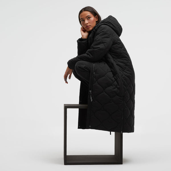 CA:RO Puffer Coat black