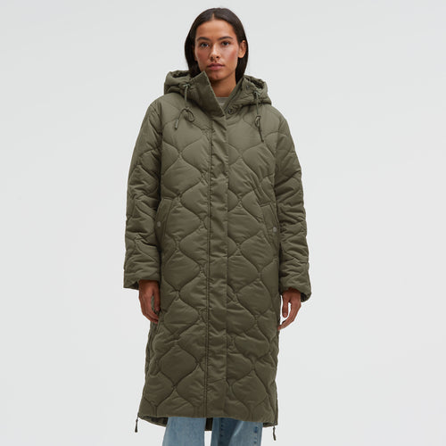 CA:RO Puffer Coat deep khaki