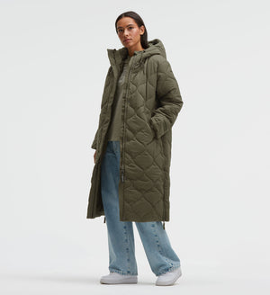 CA:RO Puffer Coat deep khaki