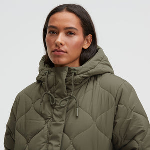 CA:RO Puffer Coat deep khaki