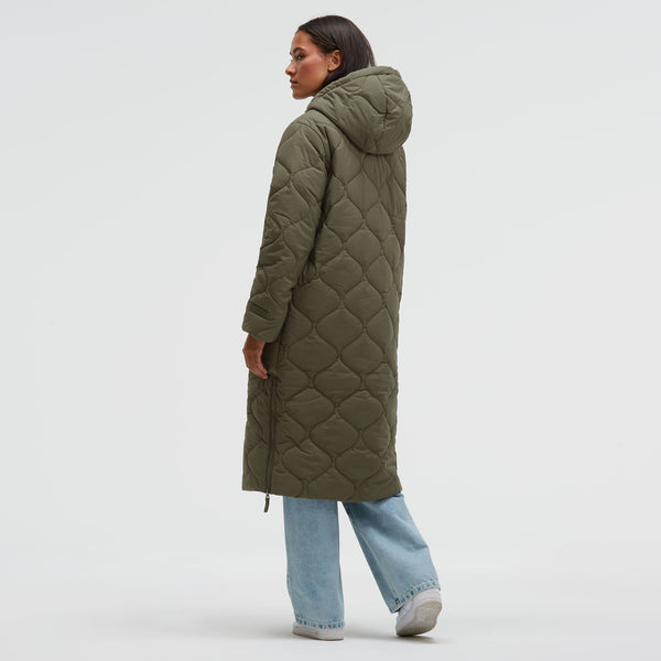 CA:RO Puffer Coat deep khaki