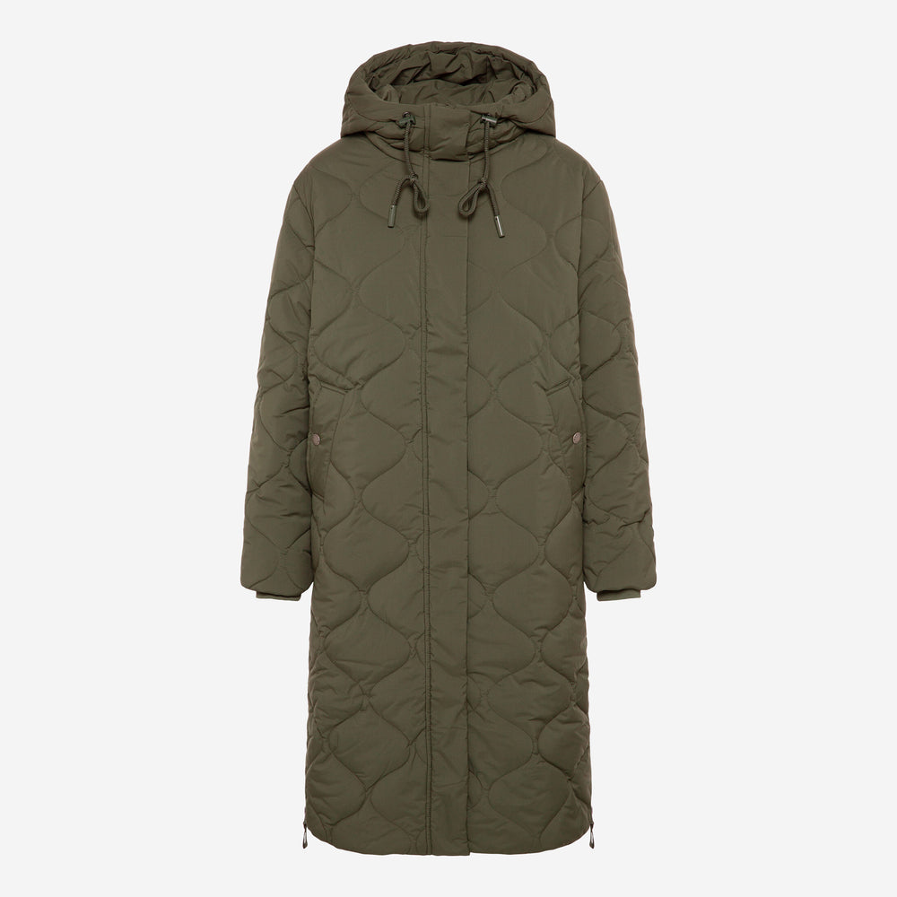 CA:RO Puffer Coat deep khaki