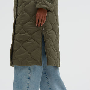 CA:RO Puffer Coat deep khaki