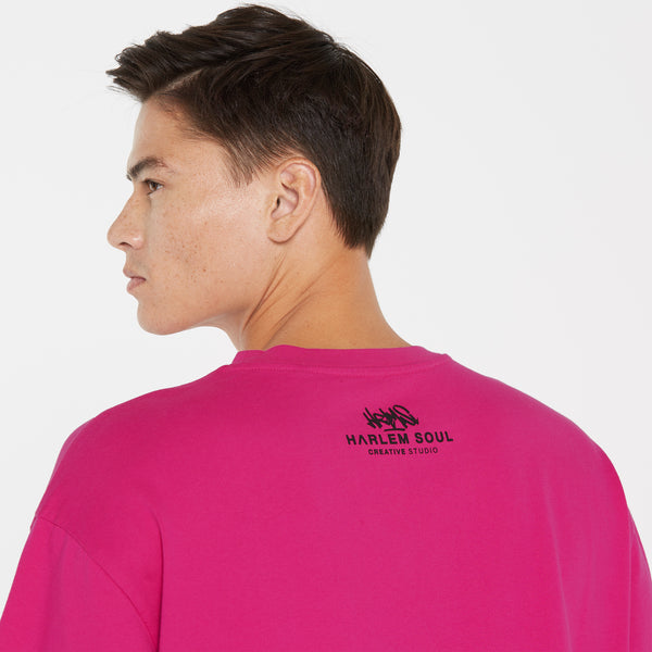 Artist Drop RO-CKY T-Shirt Unisex magenta