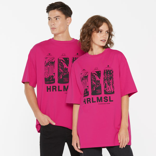 Artist Drop RO-CKY T-Shirt Unisex magenta