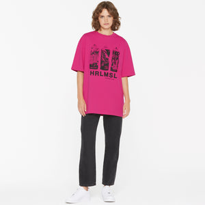 Artist Drop RO-CKY T-Shirt Unisex magenta