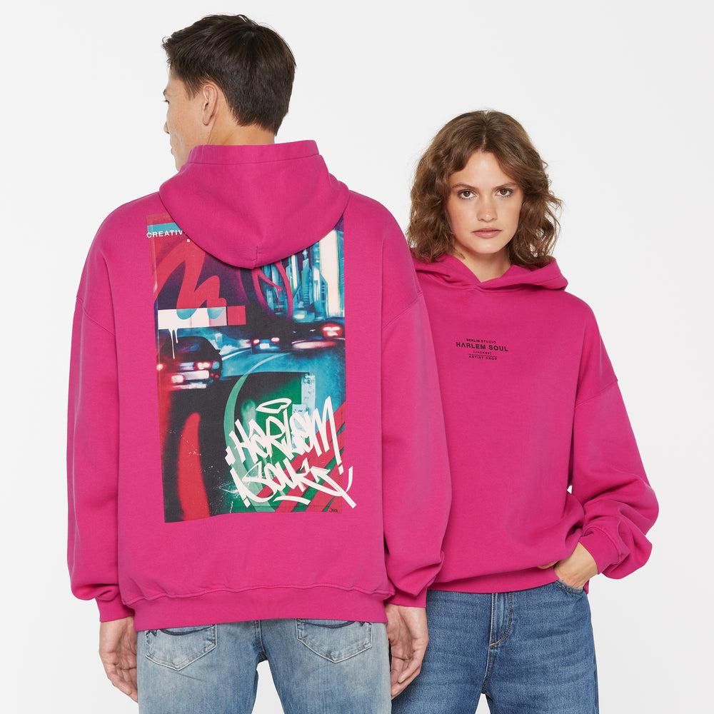 Artist Drop SE-AN Hoodie Unisex magenta