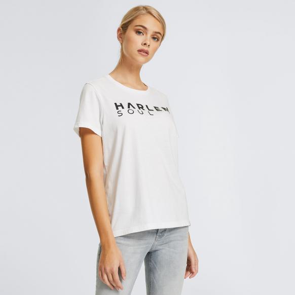 MEL-BOURNE T-Shirt mit Logo Print white
