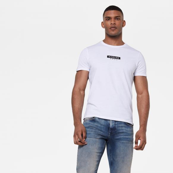 MEL-BOURNE T-Shirt mit Mini Logo Print white