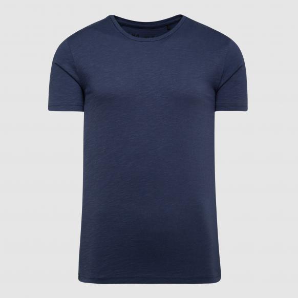 MEL-BOURNE T-Shirt aus Slub Jersey middle blue